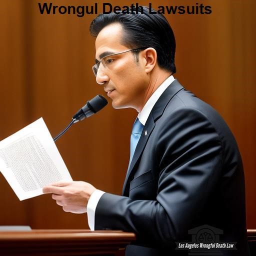 Los Angeles Wrongful Death Law Wrongul Death Lawsuits